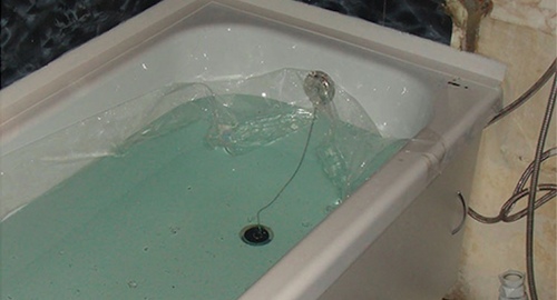 Установкой акрилового вкладыша | Починок